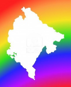 LGBT Forum Progres - Montenegro rainbow map