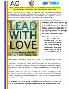 LEAD WITH LOVE - Announcement - Najava