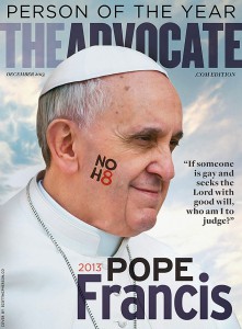 The Advocate and the pope